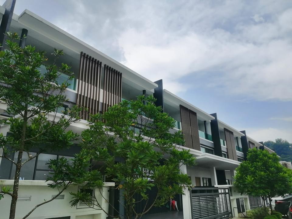 Hijauan Selayang actual completed homes