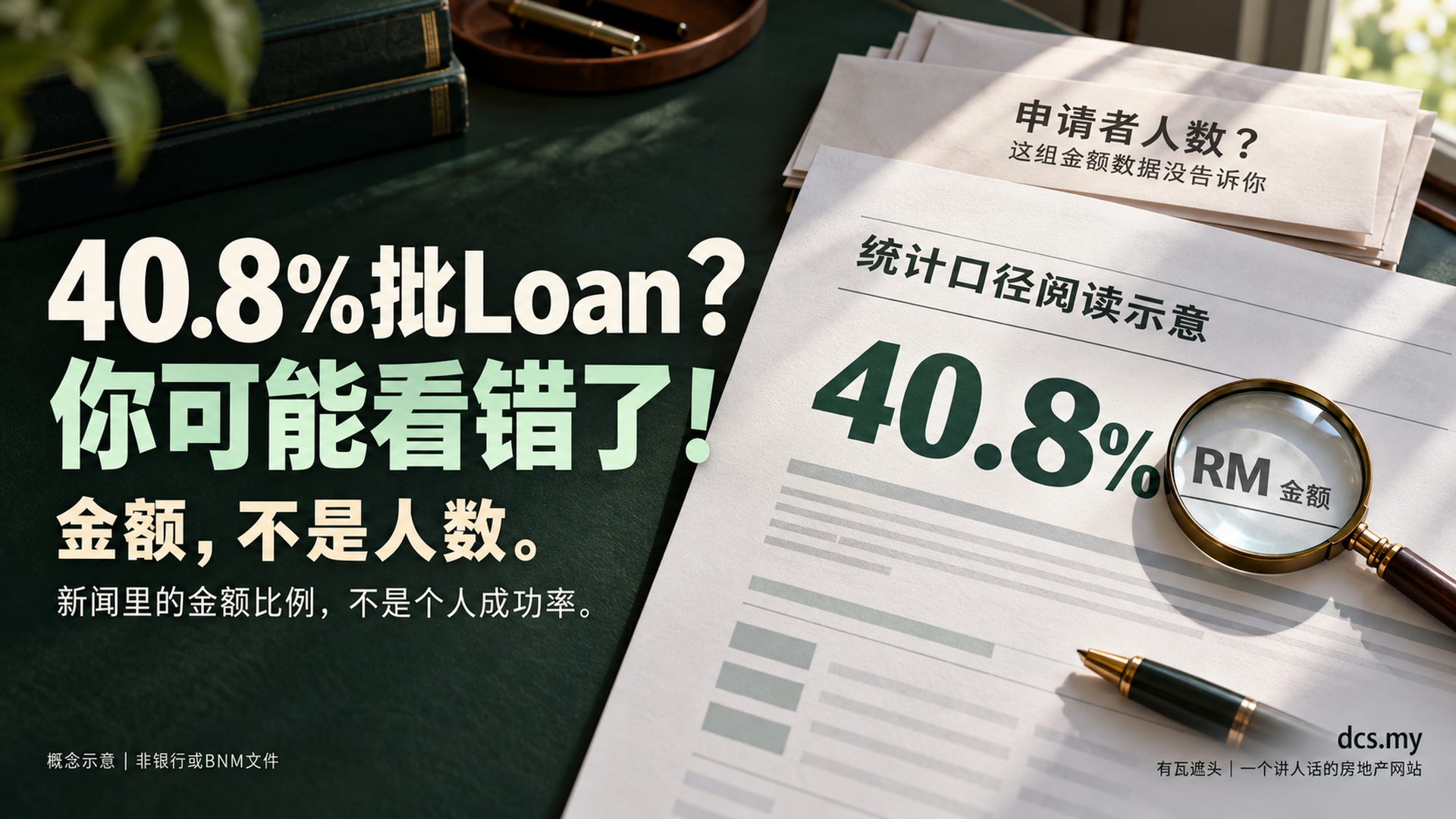 Loan申请跌4%，批准金额却跌13%。