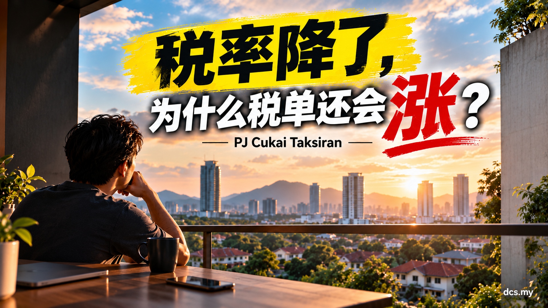PJ Cukai Taksiran 税率明明降了，为什么税单还是可能变高？