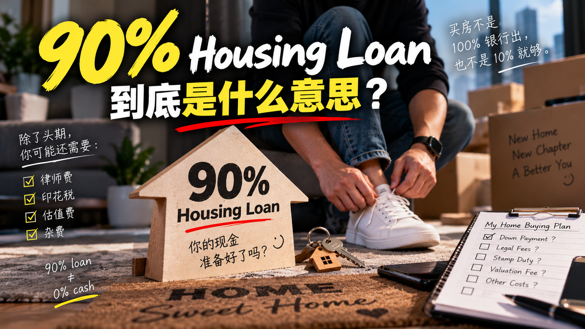 90% Housing Loan 到底是什么意思？
