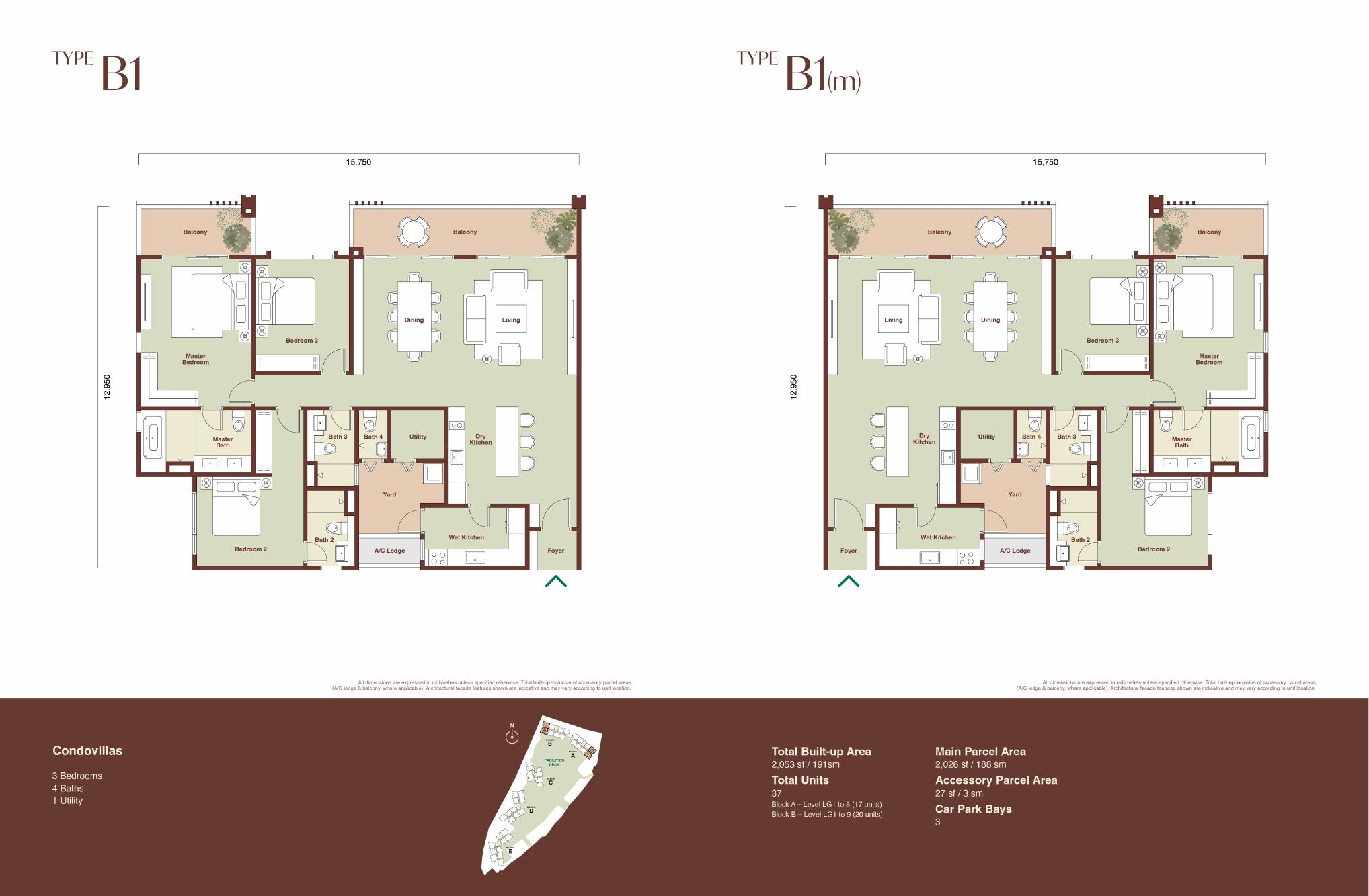 Condovillas Type B1